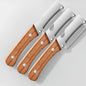 2PC Set Kitchen Peeler Stainless Steel Vegetable Peeler Wooden Handle For Peeling And Slicing Fruits And Vegetables Kitchen Tool