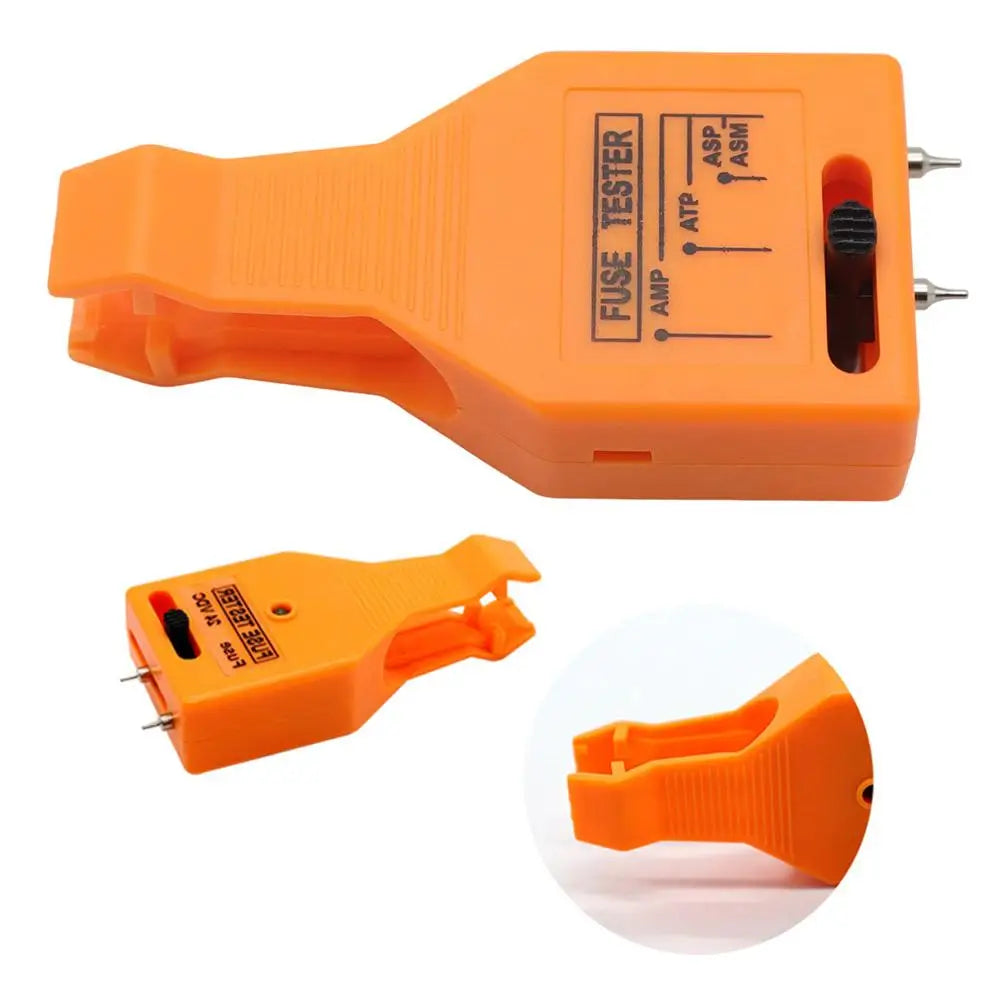 2-in-1 Automotive Fuse Tester & Puller Tool Multi-Functional Car Fuse Checker & Remover for Mini/Standard ATM ATC Fuses