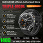 New 1400mAh Battery Sports Smart Watch 1.7” SOS+Flashlight Exercise Record Bluetooth Call Waterproof Health Watch For Android iO