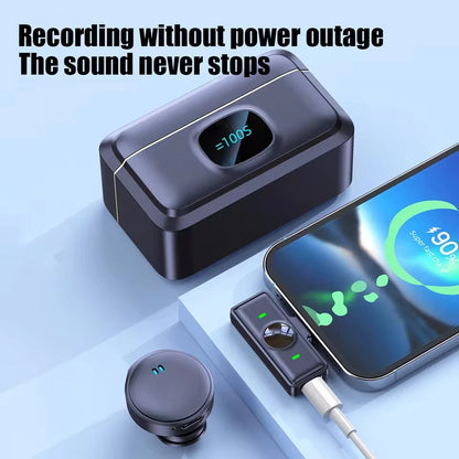 Dual Wireless Lavalier Lapel Professional Microphone Buttonhole Tie Mic Mini For iPhone Android Cell Mobile Phone PC Audio Micro