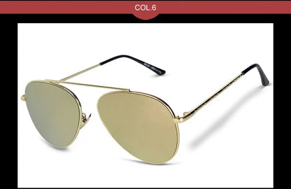 TAGION Brand New Men's Pilot Sunglasses Women Men Alloy Frame Fashion Sunglasses Driving Lenses Unisex Eyewear 2767