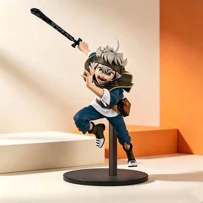 16cm Asta Black Clover Figure Anime Action Figure Scale Figure Collection Model Birthday Gift Doll Toy PVC Standing Posture