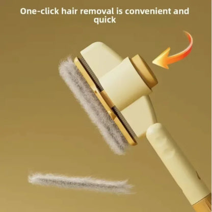 Dog Comb Pet Hair Remover One Button Dogs Brush Self-cleaning Cat Brush Massage Combs for Dog Grooming Brushes for Pet Products