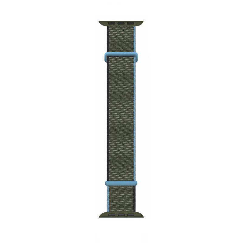 Nylon Loop Strap for Apple Watch Band 46mm 40mm 44mm 45mm 42mm 41mm 38mm Smart Belt Bracelet for IWatch Ultra 49mm 8/7/6/SE/5/4