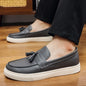 Fashion versatile men's board shoes low cut sleeves flat feet men's shoes tassel pendants men's casual sports shoes