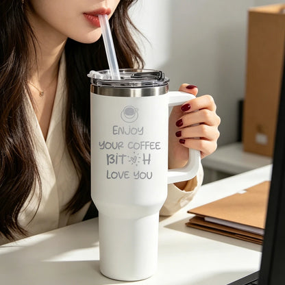 1000ML Large Capacity Stainless Steel Thermos Portable Vacuum Flask Insulated Tumbler With Handel Thermal Cup For Home Outdoor