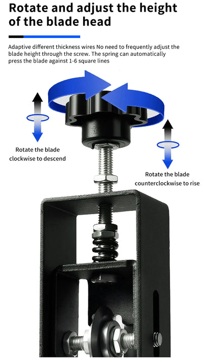Manual Wire Stripping Machine 1-70mm² Portable Electric Drill Powered Hand Crank Wire Stripper Scrap Copper Cable Peeler Tool
