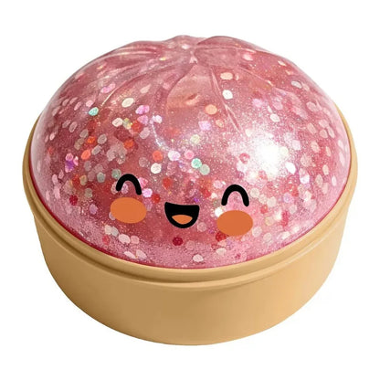 Soft Gel Simulation Bun Squishy Toy Creative Stress Relief Fidget Toy Blind Box for Adults