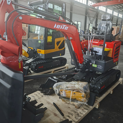 Mini excavator mini digger 1 ton excavator fast delivery digger CE/Euro 5 Diesel excavator 1.6 ton home digger customized