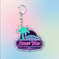 Classic Game Vice City Keychains for Accessories Bag Charm San Andreas Pc Games Lovers Keyring Jewelry Fans Gifts