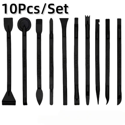 10PCS Phone Repair Tools Kit Disassembly Spudger Plastic Disassemble Crowbar Pry Opening Hand Tools Set for Mobile Phone Repair