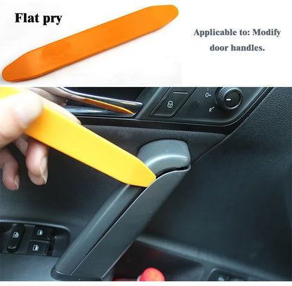 Auto Interior Trim Removal Tool Set Plastic Pry Bar Door Panel Interior Clip Rocker Crowbar for Car Audio Disassembly