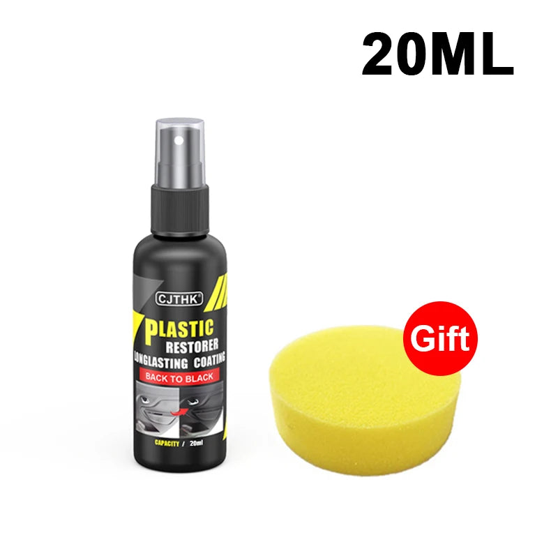 Plastic Restorer Back To Black Gloss Auto Plastic Rubber Exterior Repair Coating Leather Restore Auto Polish Cleaning Products