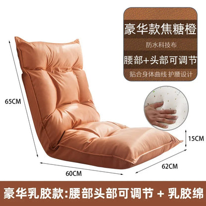 New Human Kennel Lazy Sofa Japanese Tatami Bay Window Chair Bed Back Chair Foldable Dormitory Waist Armrest