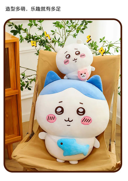 New 30-80cm Kawaii Hachiware Momonga Plush Toy Plush Dolls Are Soft But Not Easily Deformed Plush Room Decoration Birthday Gift
