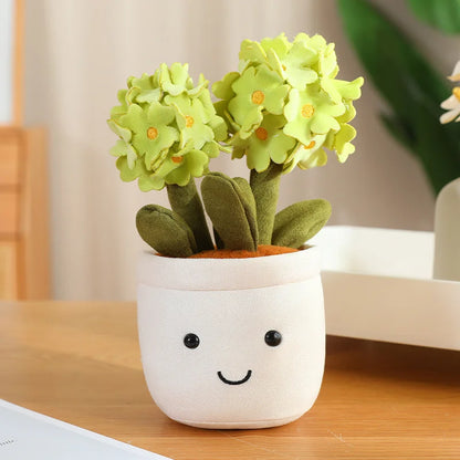 Green Plant Potted Plants Lily Flowers Strawberries Lotus Flowers Persimmons Morning Glory Ornament Soft Birthday Gifts Decor