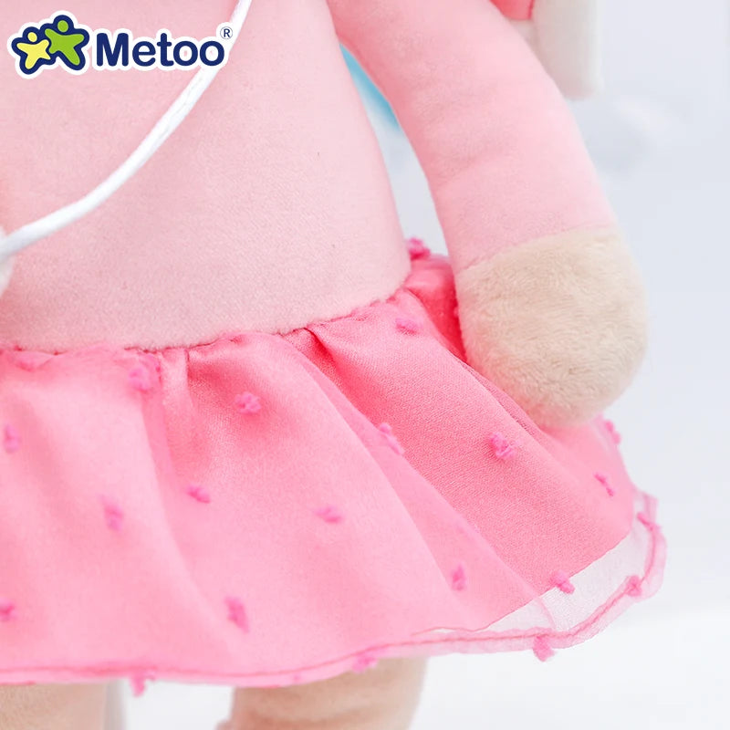 Original Metoo 33cm Angela Plush Doll Kawaii Rabbit And Cute Unicorn Fox toy Boy Girl Birthday Gift For Kids Toys