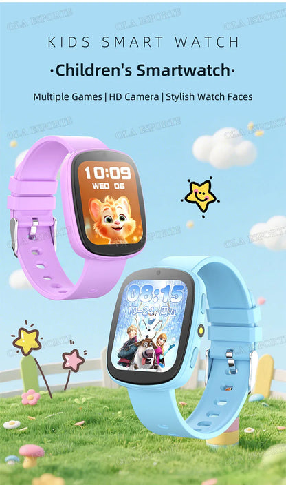 2026 Kids Games Smartwatch 1.83''HD Screen Camera 22 Interesting Games Sleep Monitor Alarm Clock Calculator Children Watch MA27