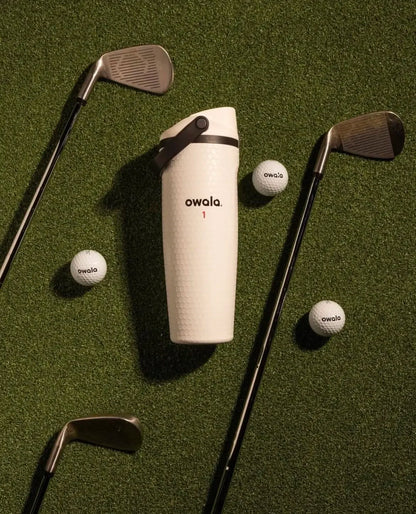 Sway 30oz Insulated Cup Golf Edition Handle Cup Insulated Water Bottle Sports Large Capacity Straw Water Cup