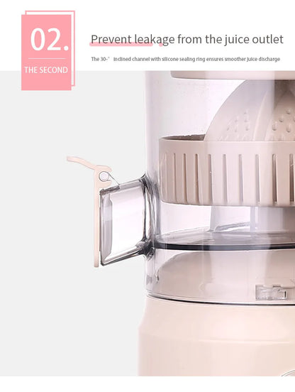 Portable Multifunctional Electric Orange Juice Maker Slag Juice Separation Small Home Appliance New Juicer Machine for Fresh Squ