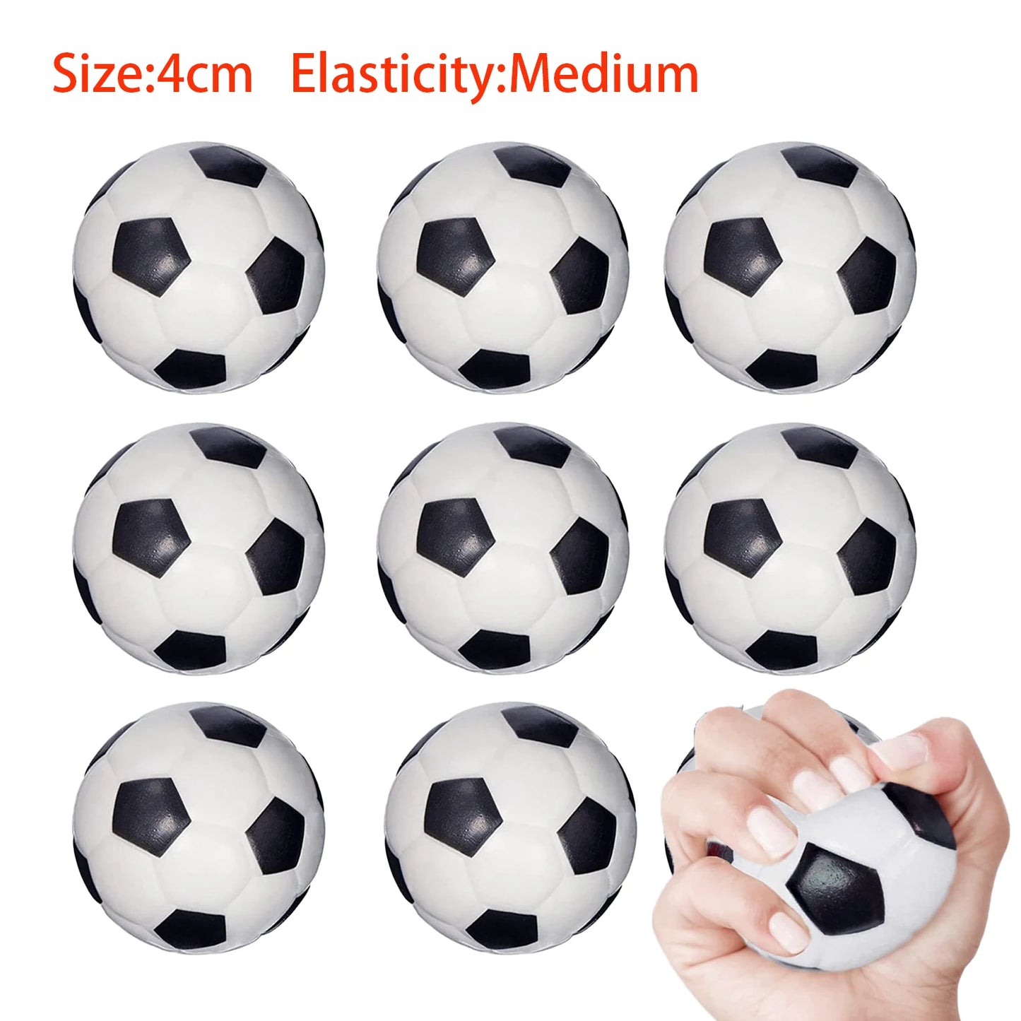 6/12/20 Pcs Squishy Squeeze Balls Birthday Party Favors Goodie Pinata Filler Anti Stress Soccer Basketball  Rugby Baseball Gifts