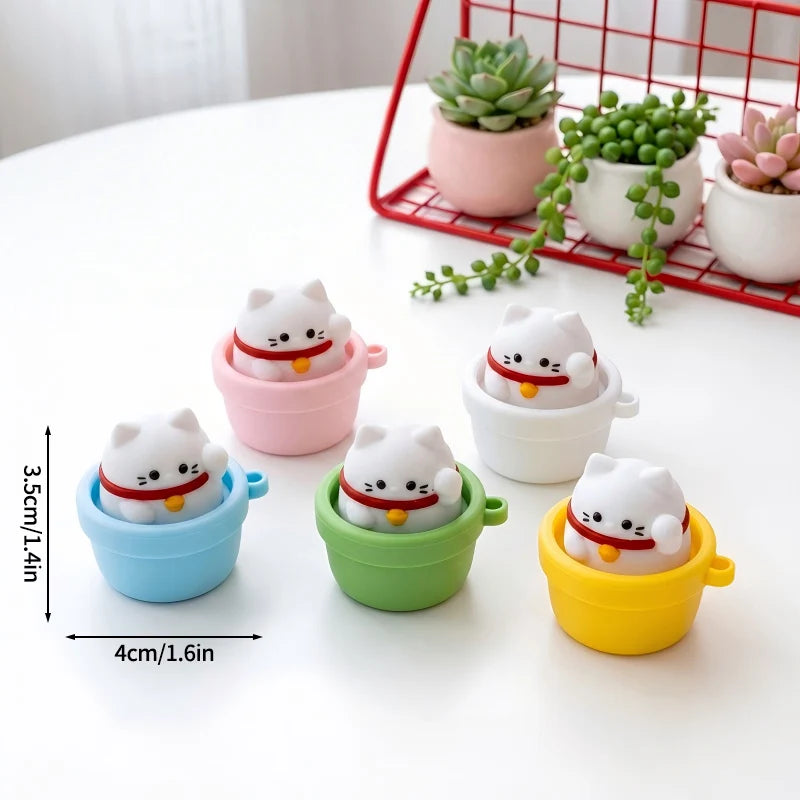 Turtle Keycap Keychain Cartoon Animals Keyboard Clicker Fidgets Click Anti-stress Pendant Charms Keyrings Birthday Gifts 키캡