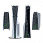 Decoration Strip Center Skin Sticker For PlayStation 5 Slim PS5 Slim Disc Version & Digital Version Console Middle Stickers Skin
