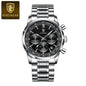 POEDAGAR Luxury Fashion Men Wristwatch Waterproof Luminous Chronograph Date Man Watch Stainless Steel Sport Quartz Men's Watches