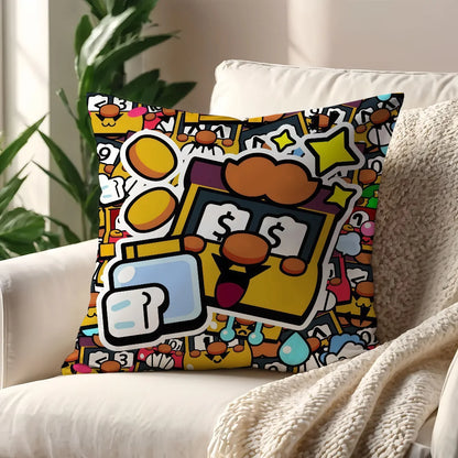 Game B-Brawlers sirius cushion cover Best Home Office Coffee Pillow Sofa Printing Decoration Room Shop Car Nordic Simplicity Hit