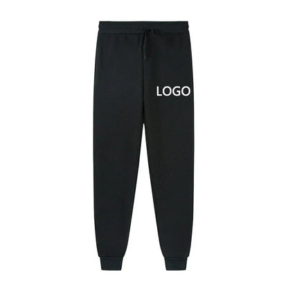 Customized Sweatpants Men Fashion Peronality Printed Drawstring Pocket Sport Pants Women Casual Workout Jogging Long Trousers