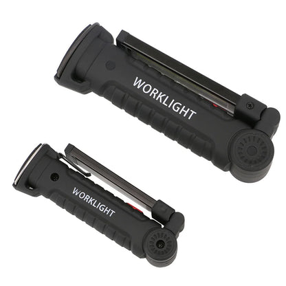 1 szt. Latarka taktyczna COB LED Lampa wisząca USB Akumulator Latarka Wodoodporna lampa robocza Magnetyczna Latarnia do oświetlenia nocnego L