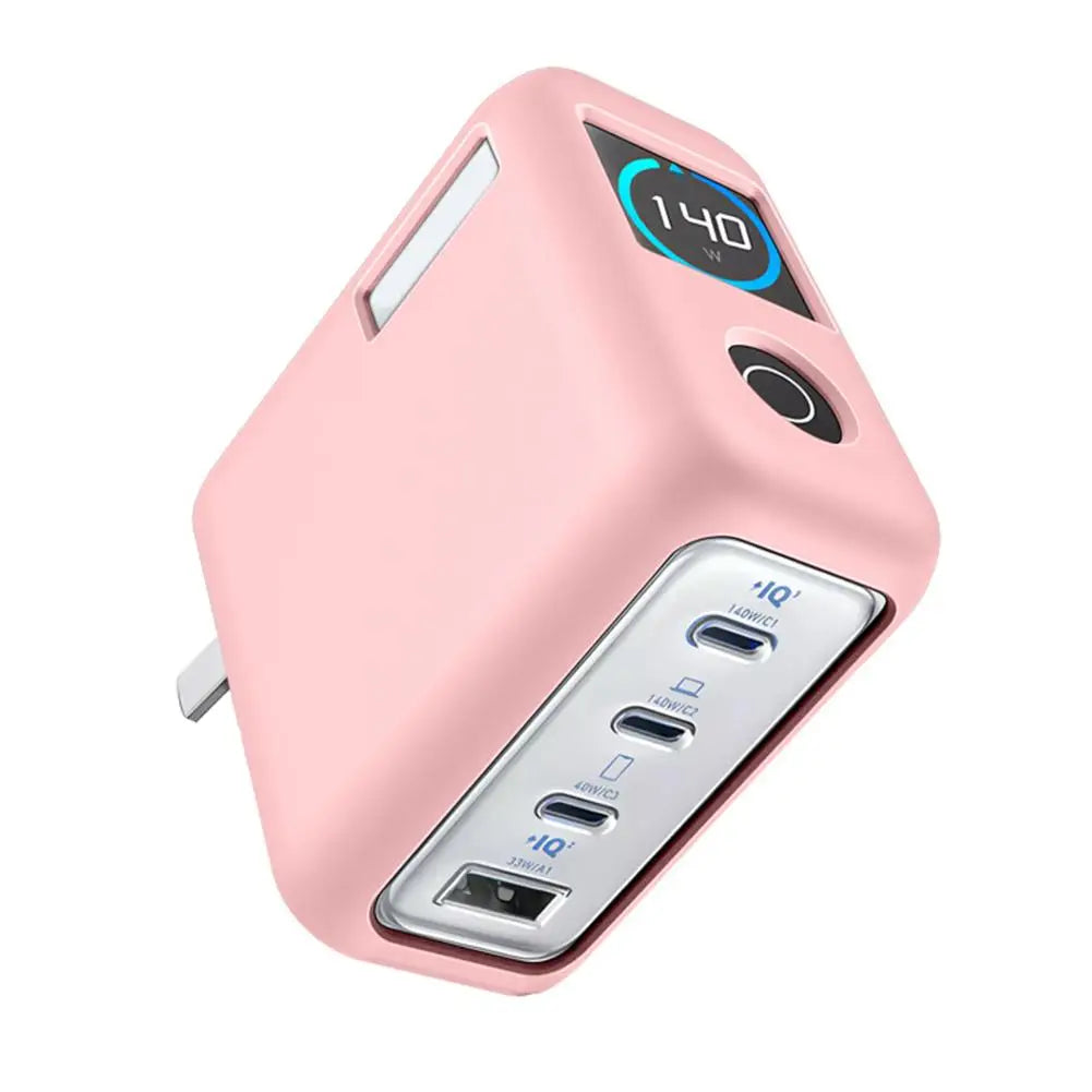 Soft Silicone Protective Case For Anker Zolo 140W Power Bank Portable Travel Shockproof Waterproof Carrying Protective Case