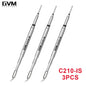 GVM C210 Series Integrated Soldering Iron Tips and Heating Core Efficient Heat Conduction Temperature Recovery for GVM T210