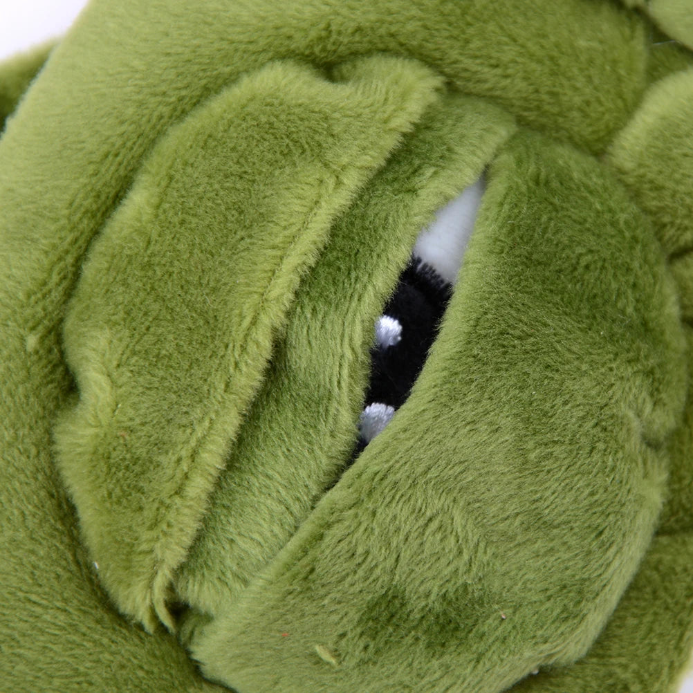 1PC Green 3D FROG Sleeping Mask Eyeshade Plush Eye Cover Travel Cartoon Eyeshade for Eye Travel Relax Sleeping Gift