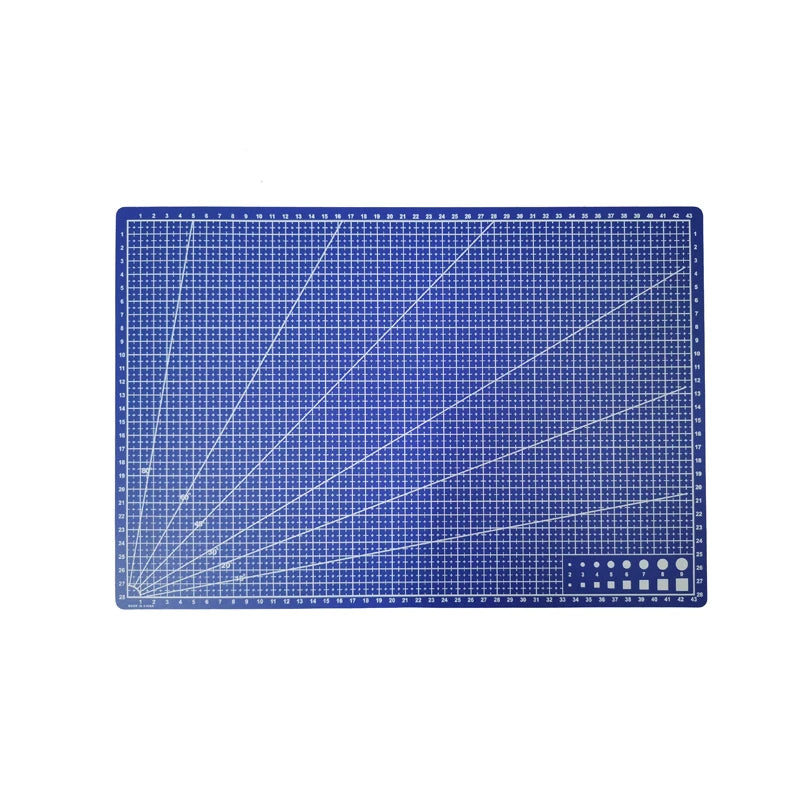 A3 PVC Cutting Mat Single Side Patchwork Cut Pad for Workbench Patchwork Sewing Manual DIY Knife Engraving Leather Cutting Board