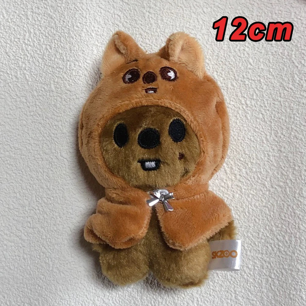 Staykids Plush Mini Keychain Pendant New SKzoo Plush FM Field Week 5cm Plush Cartoon Cute Pendant Birthday Toys