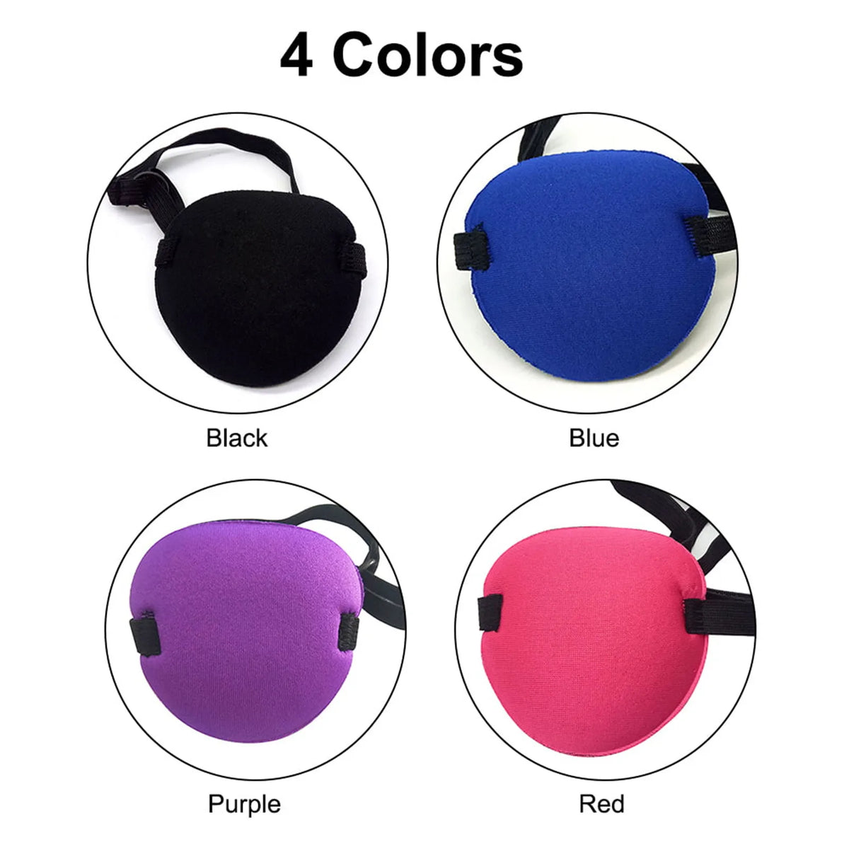 1 Pcs Eye Patch Eye Patches For Adults Adjustable Soft Amblyopia Lazy Eye Patches For Left Or Right Eyes For Adults And Kids