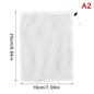 Black White Durable Mesh Drawstring Bag Storage Pouch Multi Purpose Home Travel Outdoor Activity Laundry Bag Stuff Sack