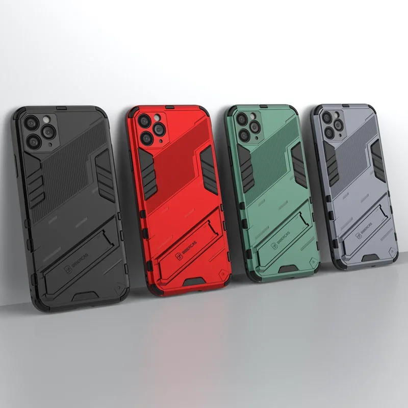 Armor Shockproof Protective Magnetic Holder Case For iPhone 17 Pro Max 16 15 14 12 13 11 Pro Max Plus 17Air 13 12 Mini Cover