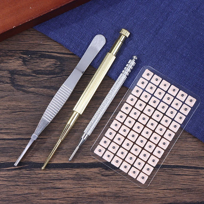 1200Pcs Cowherb Seed Ear Stickers Set Auriculotherapy Acupuncture Massage Therapy Dredge Body Meridians Improve Vision Treat