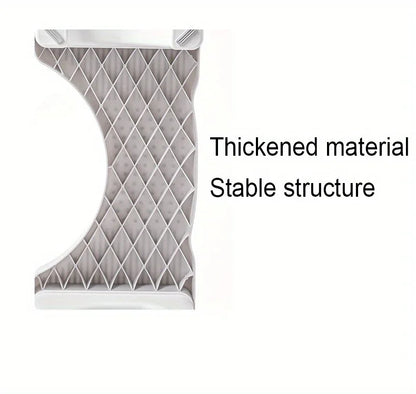 Bathroom Toilet Stool Thickened Squatting Potty Stool Footrest for Adults Kids Pregnant Women Home Toilet Aid Foot Step Stool