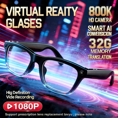 2026 New Smart Glasses Women Video Record Camera Bluetooth Call Music Playback Language Translation Music Sunglass Men Businesst