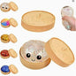 1-12Pcs Glitter Dumpling Glitter Dumpling Squishy with Box Dumplings Sensory Squeeze Toy for Stress Relief Birthday Gift