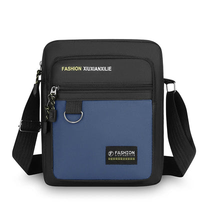 Men's Crossbody Bag Large Capacity MultiPocket Waterproof Oxford Casual Business Shoulder Sling Messenger for TravelDailyCommute