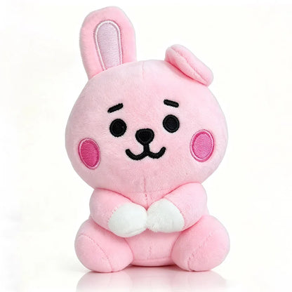B-T-21 Plush Doll Keychain Koay Shooky Mang Cooky Cute Stuffed Pendant Backpack Ornament Gift for Fans Bag Decor