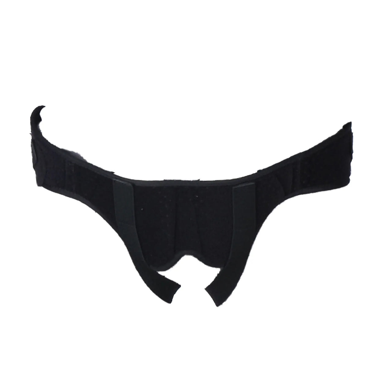 Intestinal Hernia Fixing Belt Nylon Fabric Good Support Breathable PU Foam Pad Black Men Inguinal Hernia Band for Body Care