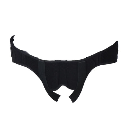 Intestinal Hernia Fixing Belt Nylon Fabric Good Support Breathable PU Foam Pad Black Men Inguinal Hernia Band for Body Care