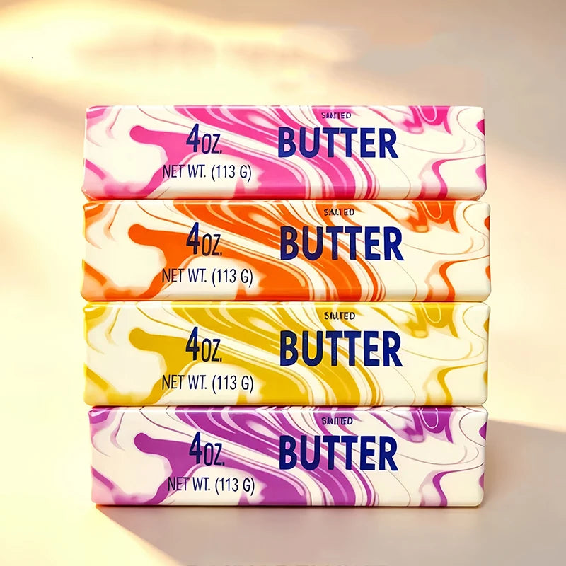 Butter Stick Squishy Squeeze Toy Soft Butter Stick Slow Rebound Stress Ball Fidget Toy Adult Sensory Stress Relief Fidget Toy