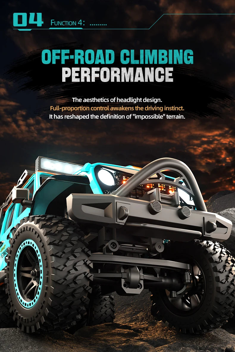2025 ZLL SG206 PRO/MAX 1:20 2.4G Brushless Four-Wheel Drive Racing Climbing Cool Light Remote Control High-Speed Toy Car Gift