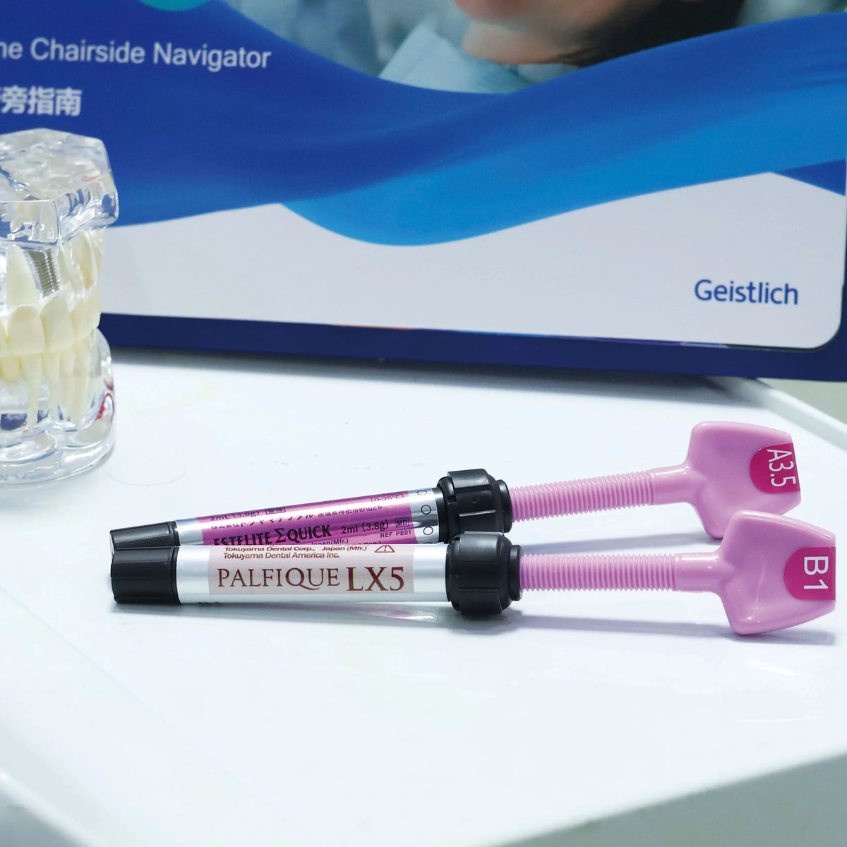 Tokuyama Dental Composite Resin Light Cure Multi Shade Universal Restorative Material Anterior Posterior Tooth Filling
